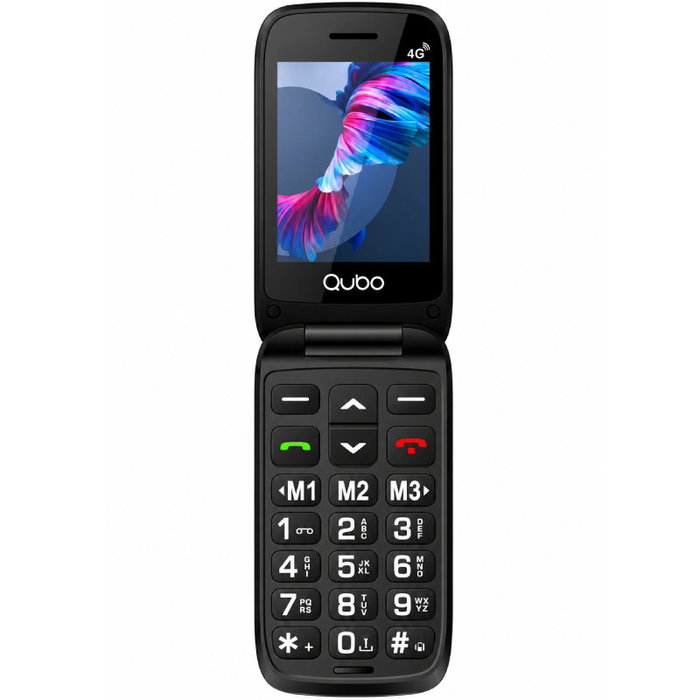 Qubo P-220BKC 4G Negro